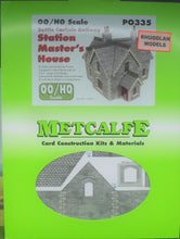 Load image into Gallery viewer, METCALFE PO335 OO GAUGE STATION MASTER&#39;S HOUSE- (PRICE INCLUDES DELIVERY)