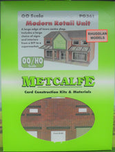 Load image into Gallery viewer, METCALFE PO361 OO GAUGE MODERN RETAIL UNIT- (PRICE INCLUDES DELIVERY)