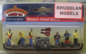 BACHMANN SCENECRAFT 36-411 OO MODERN STREET SCENE - (PRICE INCLUDES DELIVERY)