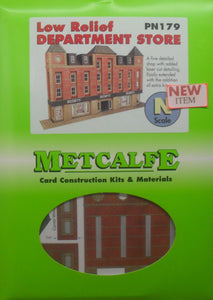 METCALFE PN179 LOW RELIEF DEPARTMENT STORE - (PRICE INCLUDES DELIVERY)