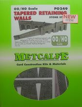Load image into Gallery viewer, METCALFE PO249 OO/1.76 TAPERED RETAINING WALLS STONE STYLE - (PRICE INCLUDES DELIVERY)