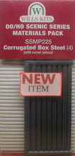 Load image into Gallery viewer, WILLS SSMP225 OO/1:76 CORRUGATED BOX STEEL (4) - (PRICE INCLUDES DELIVERY)