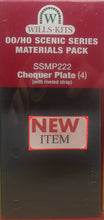 Load image into Gallery viewer, WILLS SSMP222 OO/1:76 CHEQUER PLATE (4) - (PRICE INCLUDES DELIVERY)