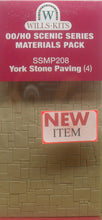 Load image into Gallery viewer, WILLS SSMP208 OO/1:76 YORK STONE PAVING (4) - (PRICE INCLUDES DELIVERY)