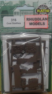 RATIO 316 N GAUGE COAL STAITHES - (PRICE INCLUDES DELIVERY)