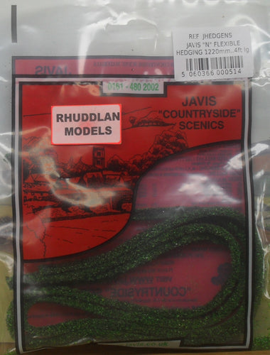 JAVIS REF JHEDGENS N GAUGE FLEXIBLE HEDGING 1220MM 4FT - (PRICE INCLUDES DELIVERY)