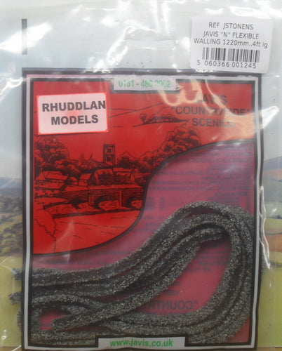 JAVIS REF JSTONENS N GAUGE FLEXIBLE WALLING 1220MM 4FT - (PRICE INCLUDES DELIVERY)
