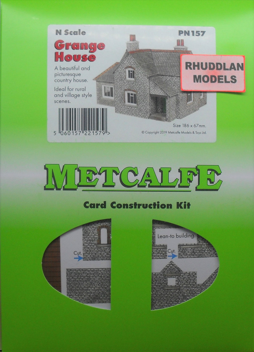 METCALFE PN157 N GAUGE GRANGE HOUSE - (PRICE INCLUDES DELIVERY)