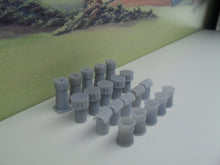 Load image into Gallery viewer, New No.66 OO gauge large pack of chimneys (20) unpainted.