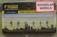 Load image into Gallery viewer, GRAHAM FARISH 379-320 N GAUGE 1950 TRAIN CREW - (PRICE INCLUDES DELIVERY)