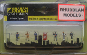 GRAHAM FARISH 379-311 N GAUGE TRACTION MAINTENANCE DEPOT WORKERS - (PRICE INCLUDES DELIVERY)