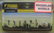 Load image into Gallery viewer, GRAHAM FARISH 379-329 N GAUGE 1960/70 TRADESMEN - (PRICE INCLUDES DELIVERY)