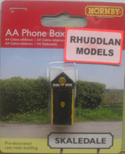 Load image into Gallery viewer, HORNBY SKALEDALE R9867 00/1:76 AA PHONE BOX - (PRICE INCLUDES DELIVERY)