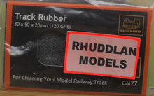 Load image into Gallery viewer, GAUGEMASTER GM27 TRACK RUBBER (120 GRIT) - (PRICE INCLUDES DELIVERY)