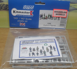 DAPOL C008 OO/1:76 PLATFORM FIGURES - (PRICE INCLUDES DELIVERY)