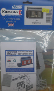 DAPOL C007 OO/1:76 ENGINE SHED - (PRICE INCLUDES DELIVERY)