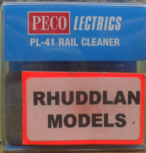 PECO LECTRICS PL-41 RAIL CLEANER - (PRICE INCLUDES DELIVERY)