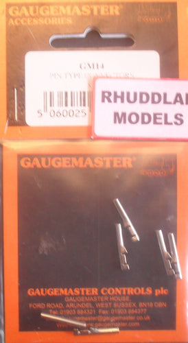 GAUGEMASTER GM 14 PIN TYPE CONNECTORS (6) - (PRICE INCLUDES DELIVERY)