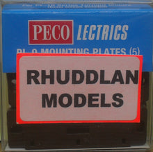 Load image into Gallery viewer, PECO LECTRICS PL-9 MOUNTING PLATES (5) - (PRICE INCLUDES DELIVERY)