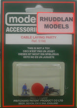 Load image into Gallery viewer, MODEL SCENE ACCESSORIES NO.5166 N GAUGE CABLE LAYING PARTY - (PRICE INCLUDES DELIVERY)
