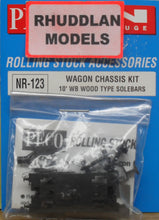 Load image into Gallery viewer, PECO NR-123 N GAUGE WAGON CHASSIS KIT - (PRICE INCLUDES DELIVERY)