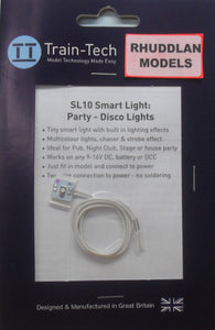 TRAIN-TECH SL-1O SMART LIGHT: PARTY-DISCO LIGHTS - (PRICE INCLUDES DELIVERY)