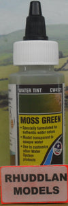 WOODLAND SCENICS CW4521 59.1ML MOSS GREEN WATER TINT - (PRICE INCLUDES DELIVERY)