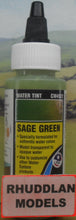 Load image into Gallery viewer, WOODLAND SCENICS CW4522 59.1ML SAGE GREEN WATER TINT - (PRICE INCLUDES DELIVERY)