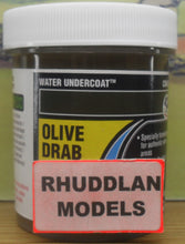 Load image into Gallery viewer, WOODLAND SCENICS CW4534 110ML WATER UNDERCOAT OLIVE DRAB - (PRICE INCLUDES DELIVERY)