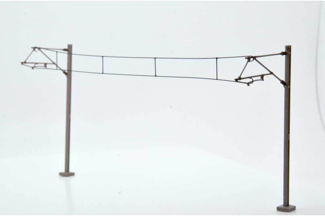 DAPOL OOCAT1 OO/1:76 CATERNARY MASTS-PACK OF 10 - (PRICE INCLUDES DELIVERY)