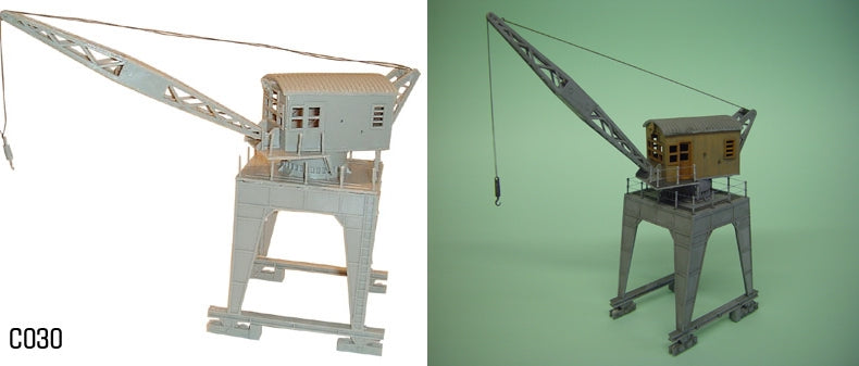 DAPOL C030 OO/1:76 TRAVELING DOCKSIDE CRANE - (PRICE INCLUDES DELIVERY)