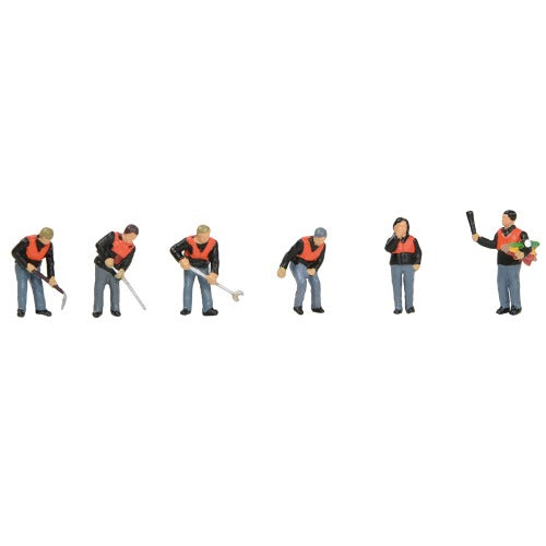 BACHMANN SCENECRAFT 36-421 OO 1960/70 LINESIDE WORKERS (PRICE INCLUDES DELIVERY)