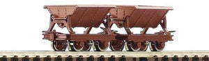 ROCO 34498 OO-9 START SIDE TIPPING WAGONS (2) - (PRICE INCLUDES DELIVERY)