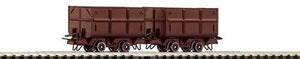 ROCO 34498 OO-9 START SIDE TIPPING WAGONS III (2) - (PRICE INCLUDES DELIVERY)
