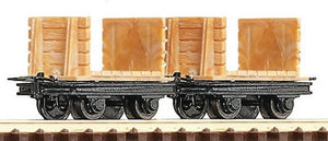 ROCO 34604 OO-9 COAL MINE WAGONS (2) - (PRICE INCLUDES DELIVERY)