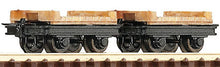 Load image into Gallery viewer, ROCO 34607 OO-9  BRIDGE WAGONS (2) - (PRICE INCLUDES DELIVERY)