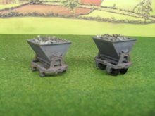 Load image into Gallery viewer, RHUDDLAN MODELS OO-9 NARROW GAUGE HOPPER TRUCKS x3 NG003 - (PRICE INCLUDE DELIVERY)