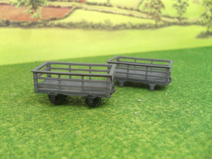 RHUDDLAN MODELS OO-9 NARROW GAUGE FFESTINIOG SLATE WAGONS NG001 - (PRICE INCLUDES DELIVERY)
